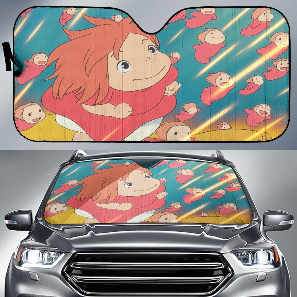 Ponyos Car Auto Sun Shade Ponyos Car Auto Sun Shade