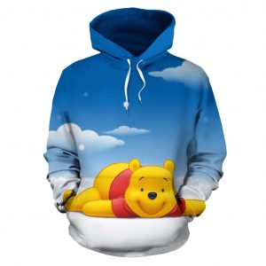 Pooh 3D Printed Hoodie/Zipper Hoodie