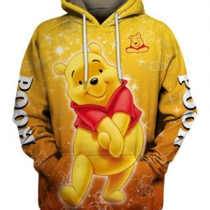 Pooh 3D Printed Hoodie/Zipper Hoodie