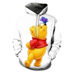 Pooh 3D Printed Hoodie/Zipper Hoodie