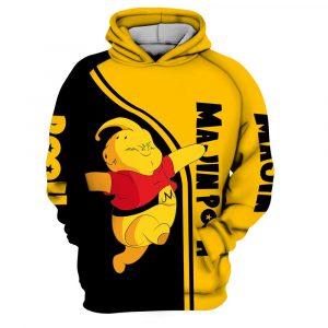 Pooh Winnie The Pooh Majin Buu Dragon Ball Z 3D Printed Hoodie/Zipper Hoodie