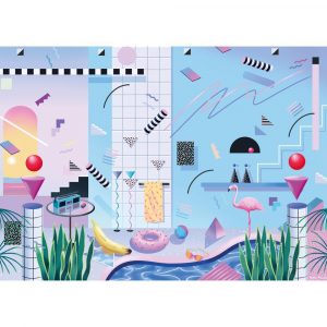Poolside Jigsaw Puzzle Set