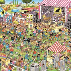 Pop Festival Jigsaw Puzzle Set