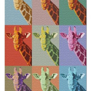 Pop Giraffe Jigsaw Puzzle Set