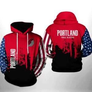 Portland Trail Blazers NBA Team US 3D Printed Hoodie/Zipper Hoodie