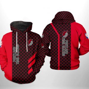 Portland Trailblazers NBA 3D Printed Hoodie/Zipper Hoodie