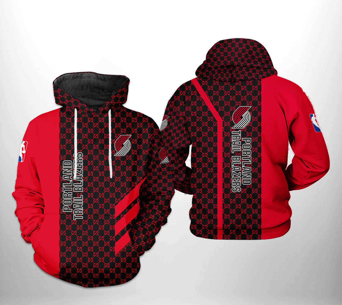 Portland Trailblazers NBA 3D Printed Hoodie/Zipper Hoodie Portland Trailblazers NBA 3D Printed Hoodie/Zipper Hoodie