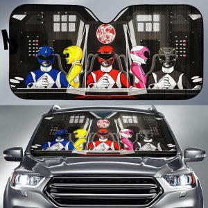Power Rangers Car Auto Sun Shade
