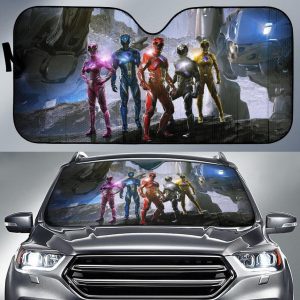 Power Rangers The Movies 3 Car Auto Sun Shade