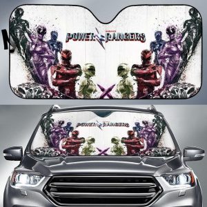 Power Rangers The Movies 4 Car Auto Sun Shade