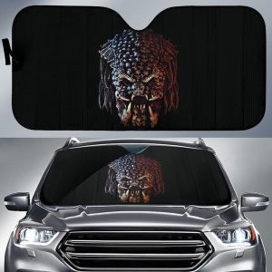 Predator Skull Car Auto Sun Shade