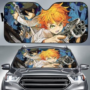 Promised Neverland Cools Anime Car Auto Sun Shade