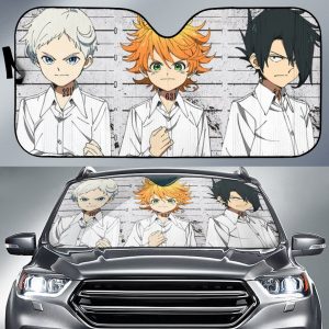 Promised Neverland Lights Anime Car Auto Sun Shade