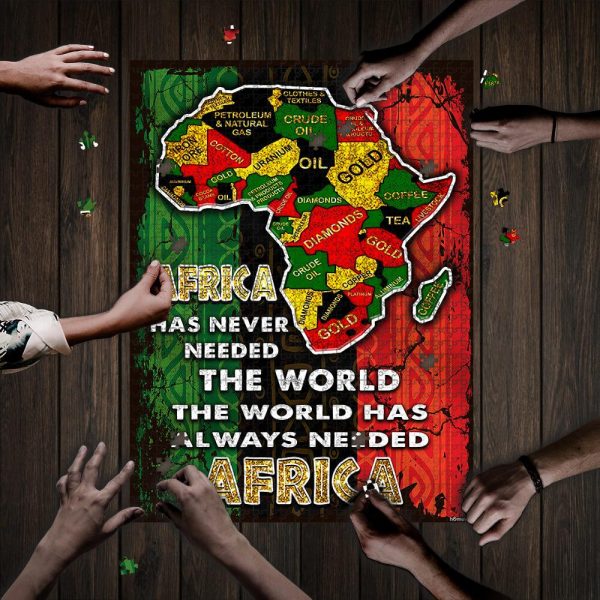 Proud Africa History Jigsaw Puzzle Set