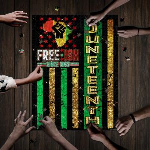 Proud Juneteenth Jigsaw Puzzle Set