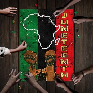 Proud Juneteenth Jigsaw Puzzle Set