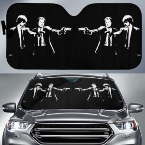 Pulp Fiction Vincent And Jules 2 Car Auto Sun Shade