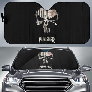 Punisher 1 Car Auto Sun Shade