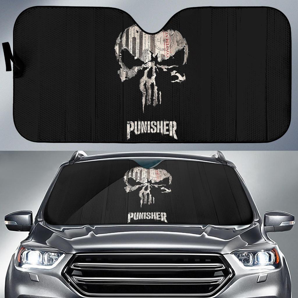 Punisher 1 Car Auto Sun Shade Punisher 1 Car Auto Sun Shade