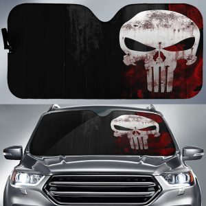 Punisher Car Auto Sun Shade