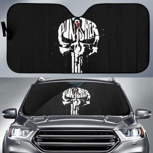 Punisher Windshield 5 Car Auto Sun Shade