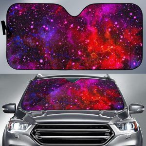 Purple Dark Galaxy Car Auto Sun Shade