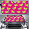 Purple Fancy Watermelon Car Auto Sun Shade