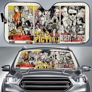 Quentin Tarantinoss Movies Fan Car Auto Sun Shade