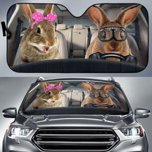 Rabbit Driver Car Auto Sun Shade