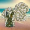 Rabbit Flower Hawaiian Shirt Summer Button Up