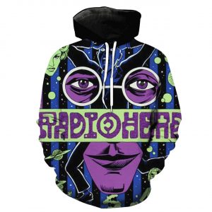 Radiohead 3D Printed Hoodie/Zipper Hoodie