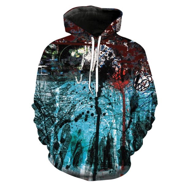 Radiohead 3D Printed Hoodie/Zipper Hoodie