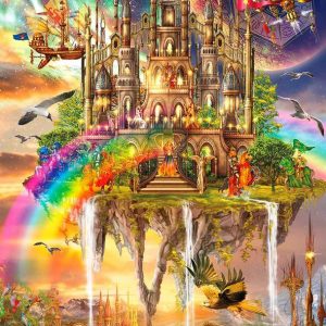 Rainbow City Jigsaw Puzzle Set