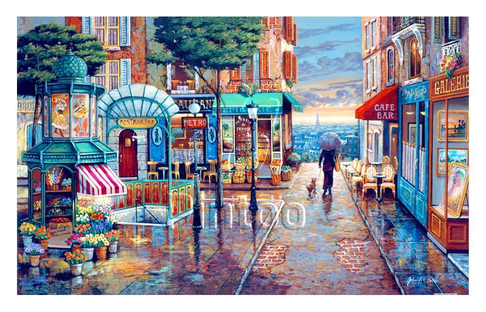 Rainy Day Stroll Jigsaw Puzzle Set Rainy Day Stroll Jigsaw Puzzle Set