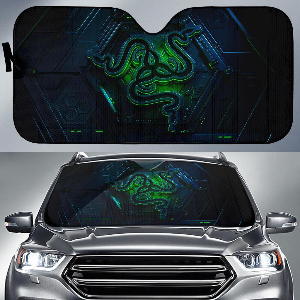 Razers Car Auto Sun Shade Razers Car Auto Sun Shade
