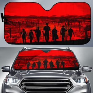 Red Dead Redemption Car Auto Sun Shade