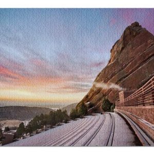 Red Rocks Amphitheater Jigsaw Puzzle Set