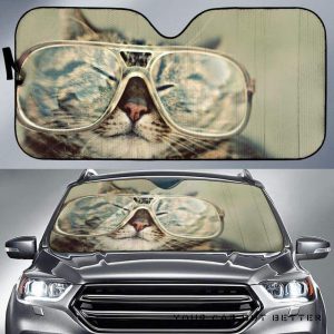 Relax Cat Car Auto Sun Shade