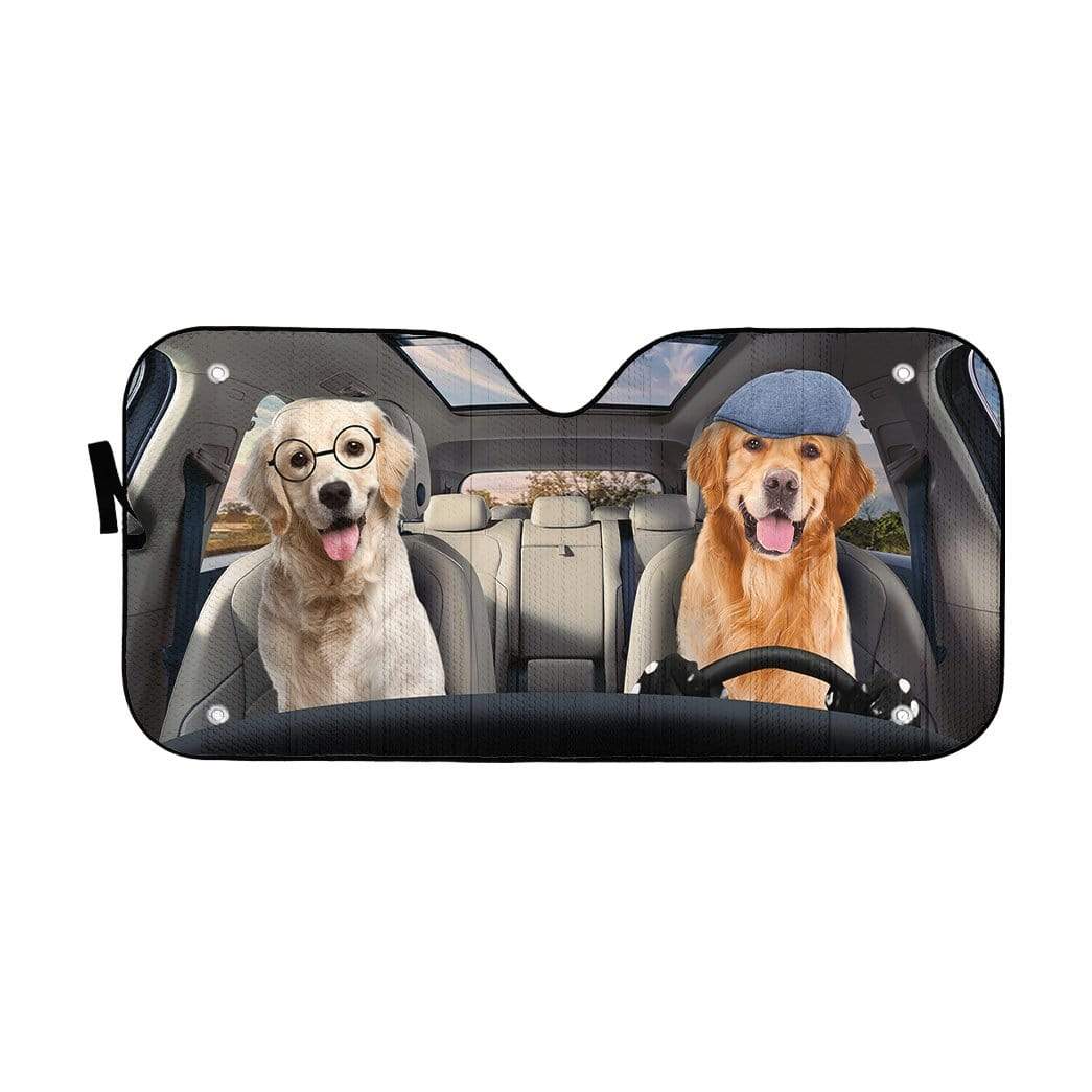 Retriever Picnic Time Car Auto Sun Shade Retriever Picnic Time Car Auto Sun Shade