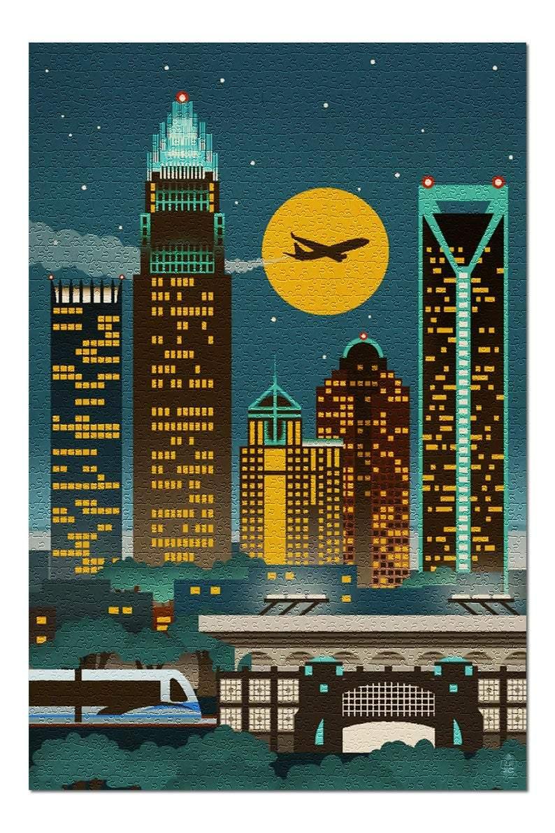 Retro Charlotte Jigsaw Puzzle Set Retro Charlotte Jigsaw Puzzle Set