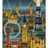 Retro London Jigsaw Puzzle Set