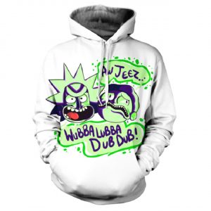 Rick And Morty 3D Printed Hoodie/Zipper Hoodie