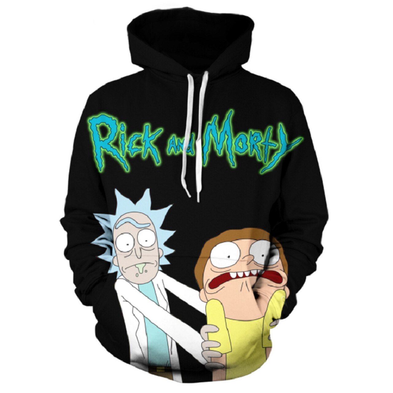 Rick And Morty 3D Printed Hoodie/Zipper Hoodie