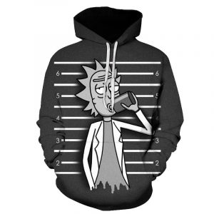 Rick And Morty 3D Printed Hoodie/Zipper Hoodie