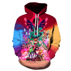 Rick And Morty 3D Printed Hoodie/Zipper Hoodie