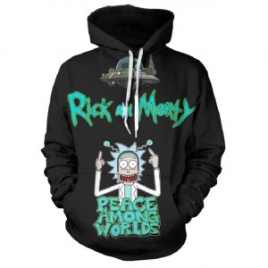 Rick And Morty 3D Printed Hoodie/Zipper Hoodie