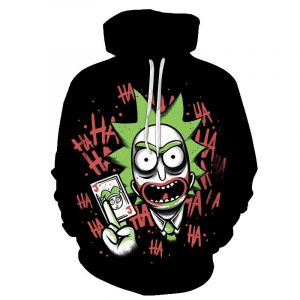 Rick And Morty 3D Printed Hoodie/Zipper Hoodie