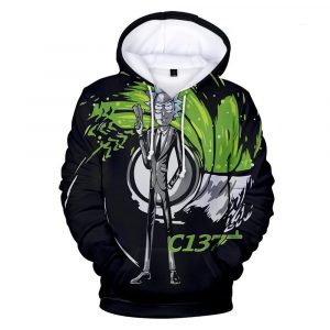 Rick And Morty 3D Printed Hoodie/Zipper Hoodie