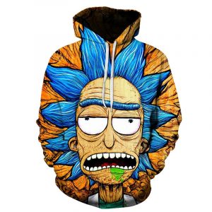 Rick And Morty 3D Printed Hoodie/Zipper Hoodie