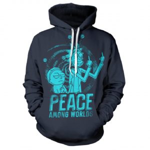 Rick And Morty 3D Printed Hoodie/Zipper Hoodie